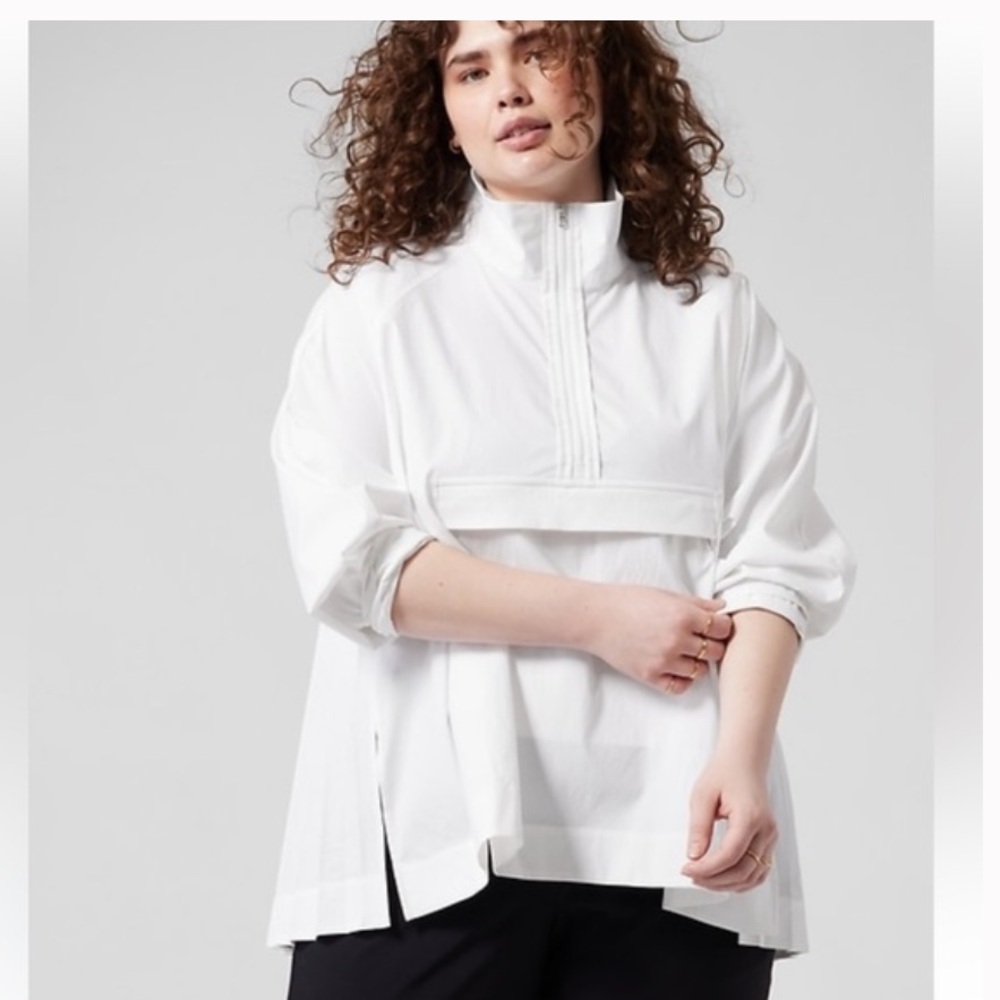 Women's White Pullover Top